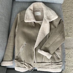 Zara moto jacket size S